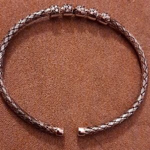Vintage Peru C + G sterling dilver bracelet